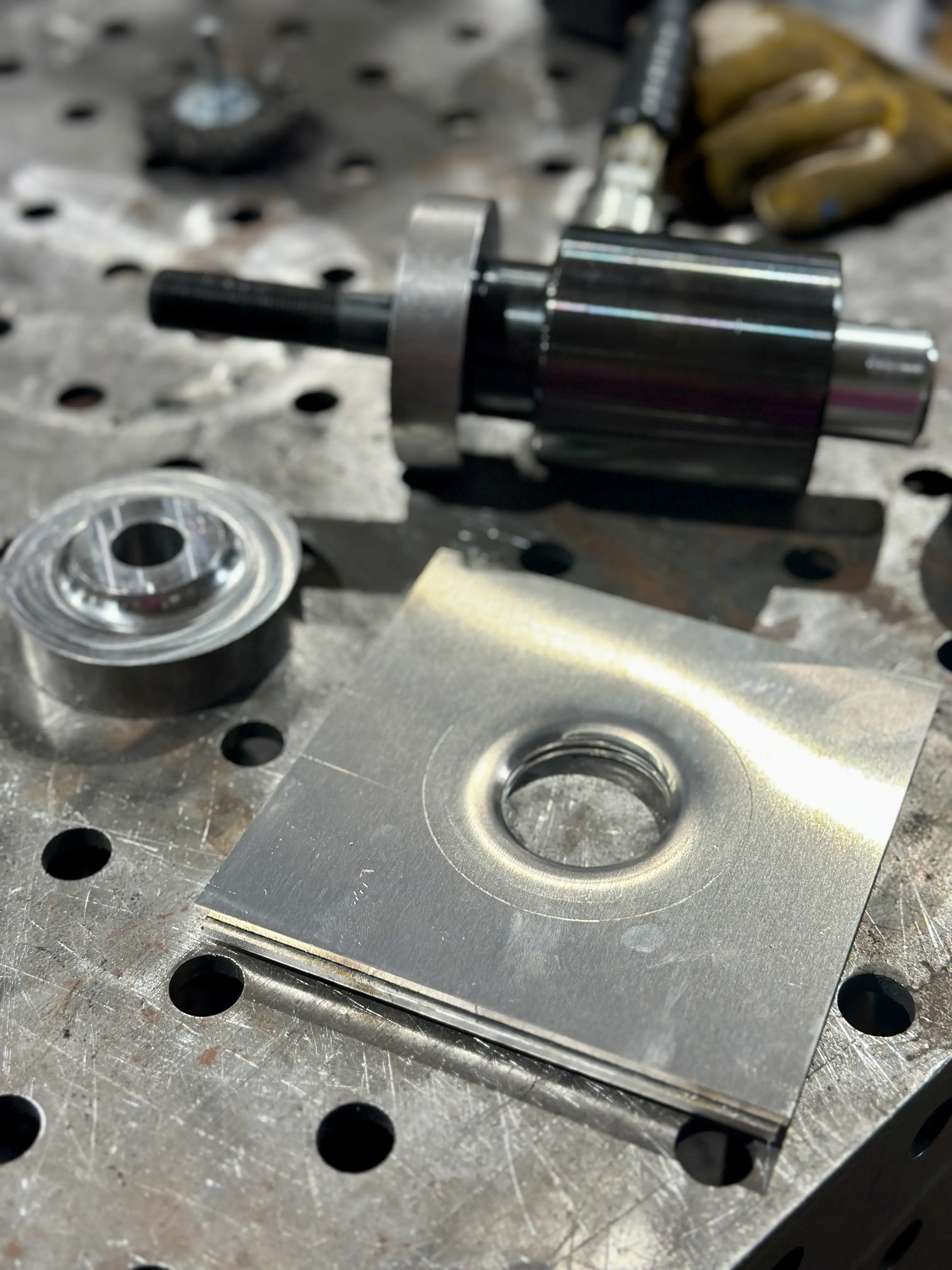 Custom precision fabricated metal parts and tooling