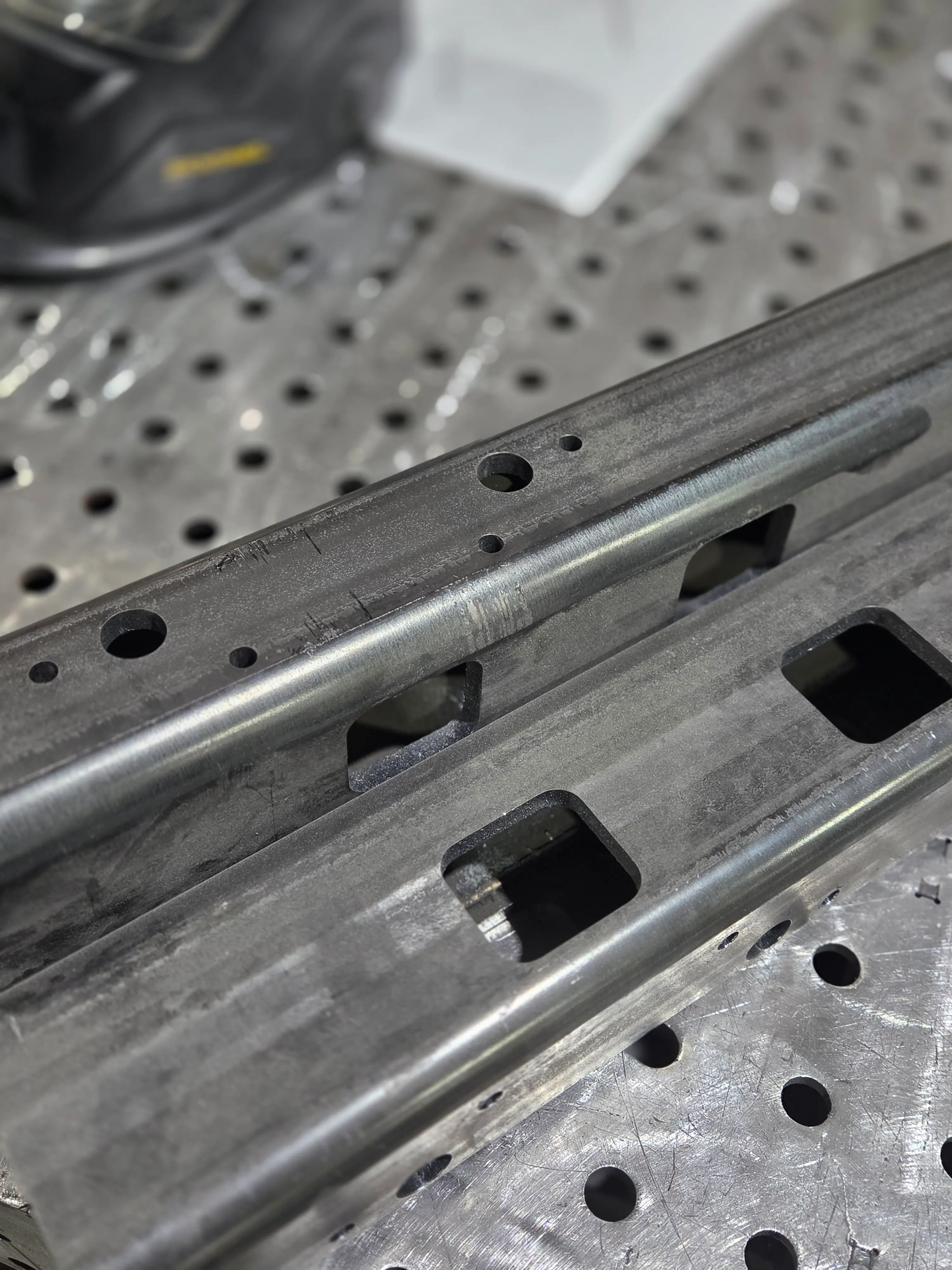 Tube laser cutting structural steel and round tube